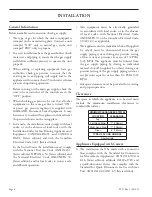 Preview for 6 page of Garland STARFIRE SENTRY STW286 Installation & Servicing Instructions Manual