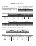 Preview for 8 page of Garland STARFIRE SENTRY STW286 Installation & Servicing Instructions Manual