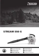 Garland STREAM 550 G Instruction Manual preview