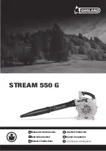 Предварительный просмотр 1 страницы Garland STREAM 550 G Instruction Manual