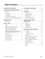 Preview for 3 page of Garland SunFire X Series 36" Installation And Operation Manual