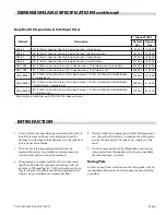 Preview for 5 page of Garland SunFire X Series 36" Installation And Operation Manual