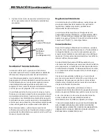 Предварительный просмотр 35 страницы Garland SunFire X Series 36" Installation And Operation Manual