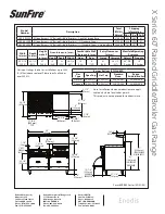 Preview for 2 page of Garland Sunfire X60-6R24RR Specifications