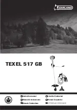 Garland TEXEL 517 GB Instruction Manual preview