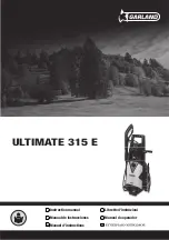 Preview for 1 page of Garland Ultimate 315 E-V15 Instruction Manual
