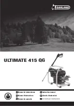 Preview for 1 page of Garland ULTIMATE 415 QG Instruction Manual