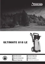 Garland ULTIMATE 818 LE Instruction Manual preview