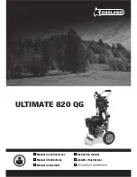 Garland ULTIMATE 820 QG Instruction Manual preview