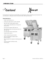 Preview for 2 page of Garland XE24 Installation And Operation Manual
