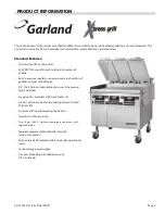 Preview for 3 page of Garland XG24-JIB Installation And Operation Manual