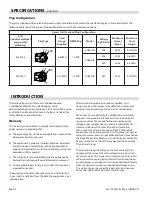 Preview for 8 page of Garland XG24-JIB Installation And Operation Manual