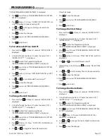 Preview for 27 page of Garland XG36 Installation And Operation Manual