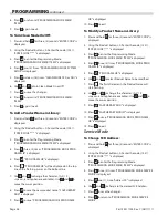 Preview for 28 page of Garland XG36 Installation And Operation Manual