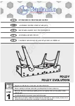 Preview for 1 page of Garlando FOLDY Assembly Instructions Manual