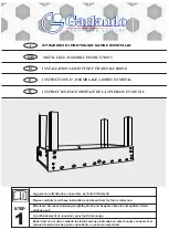 Предварительный просмотр 1 страницы Garlando G500 Assembly Instructions