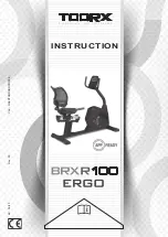 Garlando TOORX BRXR 100 ERGO Instructions Manual preview