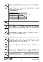 Preview for 6 page of Garlock GAR-SEAL Operating Instructions Manual