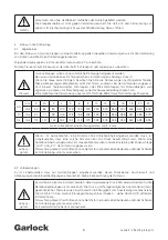 Preview for 8 page of Garlock GAR-SEAL Operating Instructions Manual