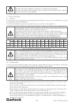 Preview for 68 page of Garlock GAR-SEAL Operating Instructions Manual