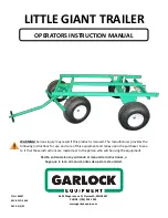 Garlock Little Giant Instruction Manual preview