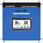 Предварительный просмотр 1 страницы Garmin 010-00657-62 Quick Start Manual