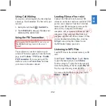 Предварительный просмотр 7 страницы Garmin 010-00657-62 Quick Start Manual