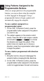 Preview for 10 page of Garmin 010-11146-00 - GPS Receiver Remote Control Instructions Manual