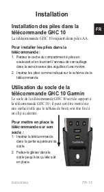 Предварительный просмотр 15 страницы Garmin 010-11146-00 - GPS Receiver Remote Control Instructions Manual