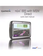 Предварительный просмотр 1 страницы Garmin 150N885T Quick Start Manual