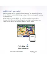 Preview for 21 page of Garmin 150N885T Quick Start Manual