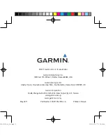 Предварительный просмотр 22 страницы Garmin 2565 Quick Start Manual