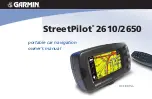 Предварительный просмотр 1 страницы Garmin 2610/2650 Owner'S Manual