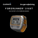 Preview for 1 page of Garmin 3 1 0 X T Brugervejledning