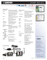 Preview for 2 page of Garmin 3000 Series Specification