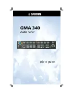Preview for 1 page of Garmin 340 Pilot'S Manual