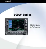 Garmin 500W Series Pilot'S Manual & Reference preview