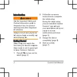 Preview for 2 page of Garmin A04095 Quick Start Manual