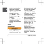 Preview for 8 page of Garmin A04272 Quick Start Manual