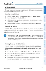 Предварительный просмотр 41 страницы Garmin aera 190-01117-02 Pilot'S Manual