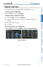 Предварительный просмотр 47 страницы Garmin aera 190-01117-02 Pilot'S Manual