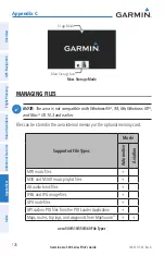 Предварительный просмотр 140 страницы Garmin aera 190-01117-02 Pilot'S Manual