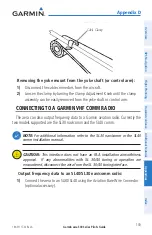 Предварительный просмотр 151 страницы Garmin aera 190-01117-02 Pilot'S Manual