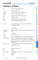 Предварительный просмотр 187 страницы Garmin aera 190-01117-02 Pilot'S Manual