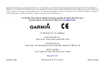 Предварительный просмотр 8 страницы Garmin aera 500 Quick Start Manual