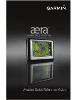 Garmin aera 510 Quick Reference Manual preview