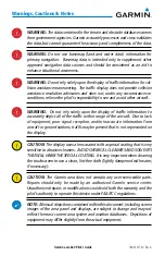 Preview for 8 page of Garmin AERA 660 Pilot'S Manual