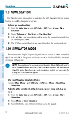 Preview for 48 page of Garmin AERA 660 Pilot'S Manual