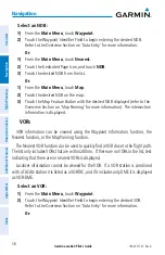 Preview for 74 page of Garmin AERA 660 Pilot'S Manual