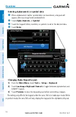 Preview for 32 page of Garmin Aera 760 Pilot'S Manual